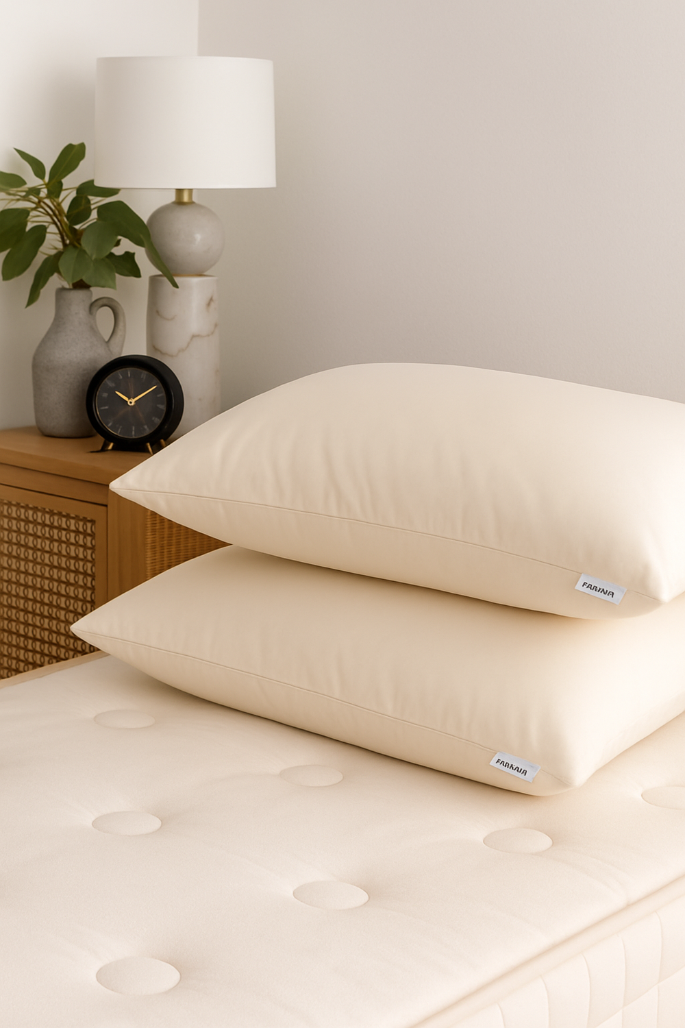 Organic Wool Wrapped Latex Pillow - Delivery start Feb 2026