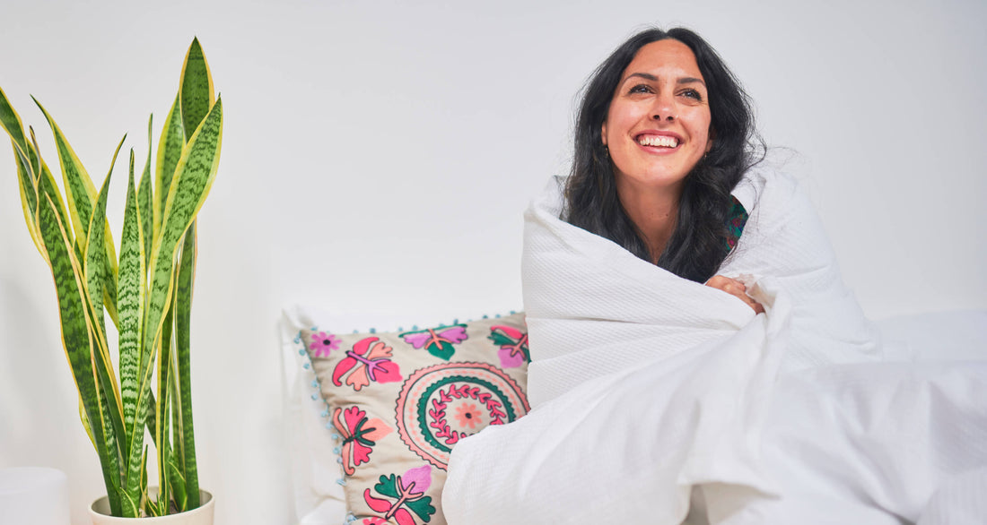 Keep warm with a mattress protector and/or topper