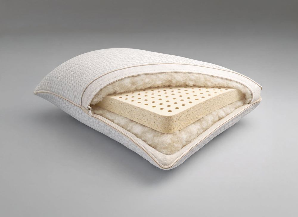Organic Wool Wrapped Latex Pillow  - Delivery start Feb 2026